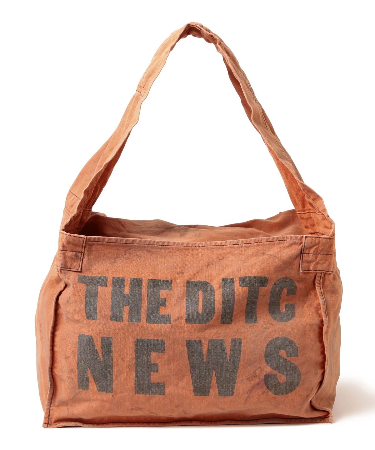 BOW WOW バウ ワウ / THE DITC NEWSPAPER BAG AGED バッグ MEN AGED ORANGE ONE SIZE BOW WOW バウ ワウ / THE DITC NEWSPAPER BAG AGED バッグ MEN AGED ORANGE ONE SIZE