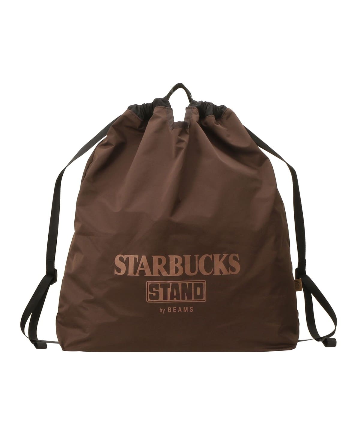 【ショップ限定商品】STARBUCKS STAND by BEAMS ビームス / ナップサック バッグ MEN BROWN ONE SIZE 【ショップ限定商品】STARBUCKS STAND by BEAMS ビームス / ナップサック バッグ MEN BROWN ONE SIZE