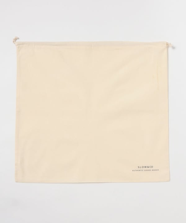 【別注】SLOW / NYLON LEATHER BACKPACK