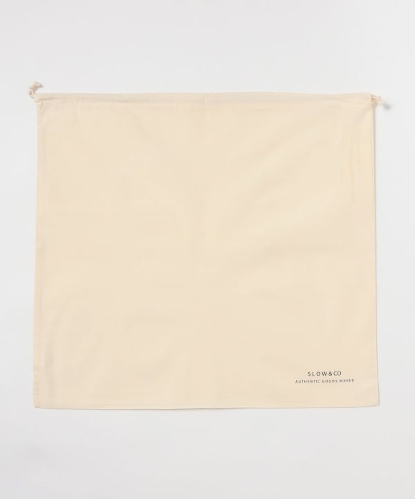 【別注】SLOW / NYLON LEATHER DUFFLE BAG