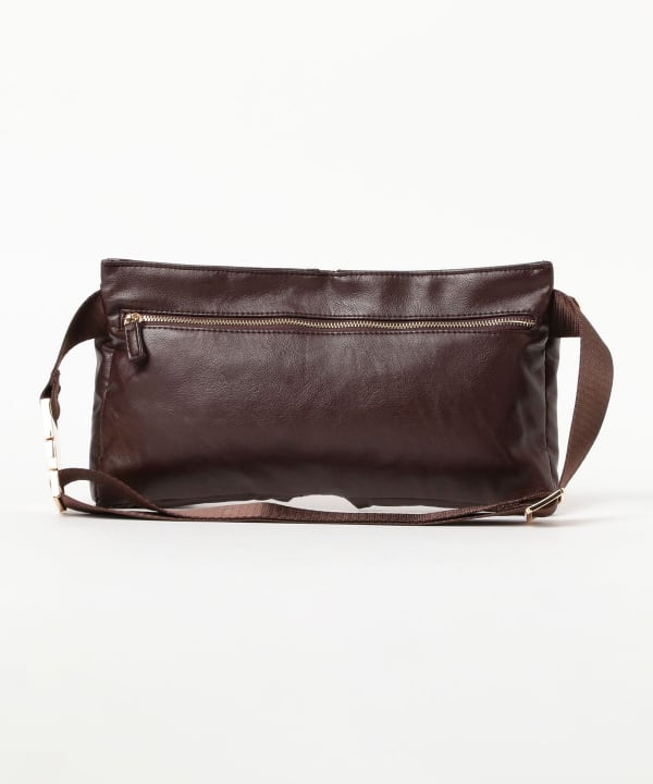 Synthetic leather belt bag
