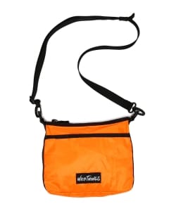 ▲WILD THINGS × BEAMS / 別注 リップストップ サコッシュ バッグ