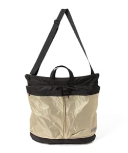 ▲PORTER × BEAMS / 別注 リップストップ ヘルメット バッグ
