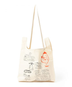 ▲Barry McGee × BEAMS / キャンバス トートバッグ