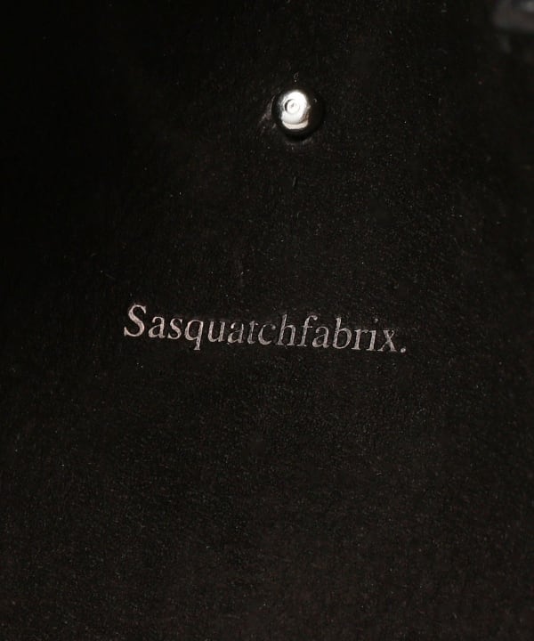 BEAMS（ビームス）SASQUATCHFABRIX. / LEATHER HELMET BAG