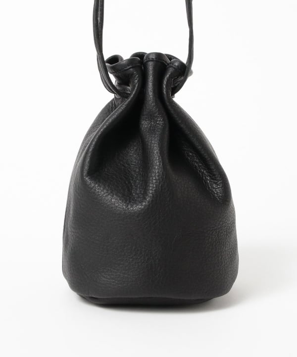 orSlow / LEATHER CINCH POUCH