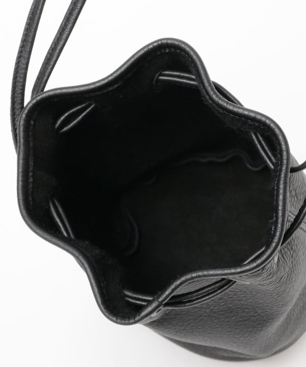 orSlow / LEATHER CINCH POUCH