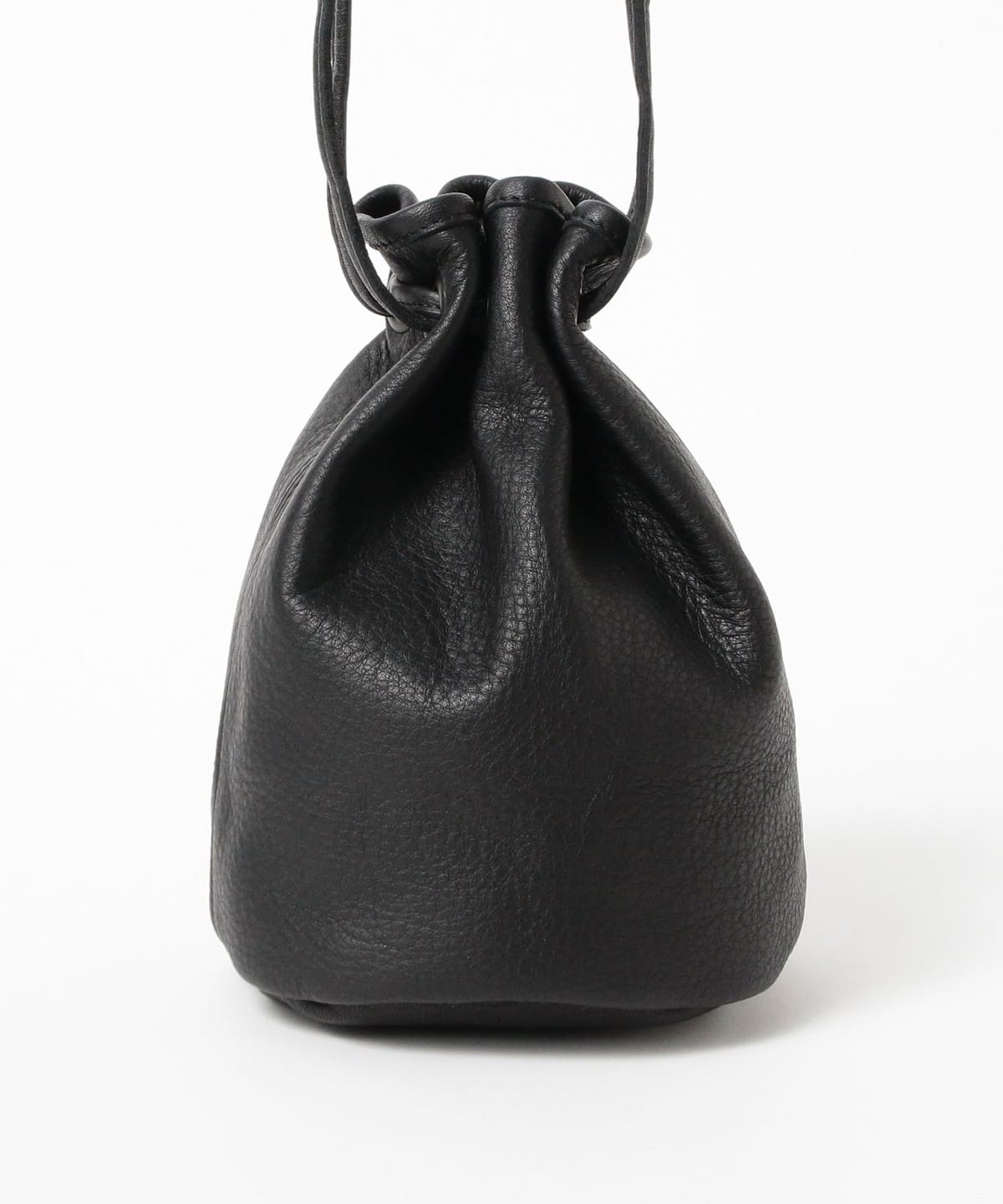 BEAMS（ビームス）orSlow / LEATHER CINCH POUCH（バッグ サコッシュ