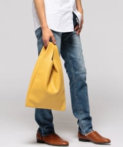 ▲SLOW × BEAMS / 別注 レザーショッピングバッグ