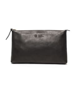 ▲SLOW × BEAMS / 別注 レザー モバイルポーチ M