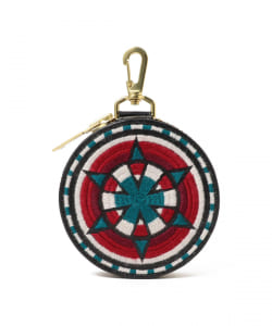▲blackmeans / Leather Circle Pouch
