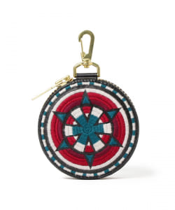 ▲blackmeans / Leather Circle Pouch