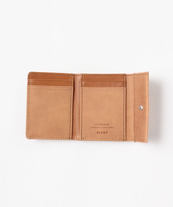BEAMS（ビームス）【別注】SLOW / 3Fold Wallet（財布・小物