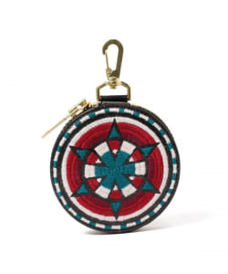 ▲blackmeans / Leather Circle Pouch