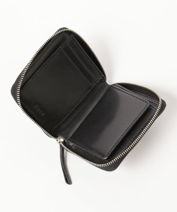 BEAMS(ビームス)ジップ レザーウォレット(財布・小物 コイン BEAMS(ビームス)ジップ レザーウォレット(財布・小物 コイン