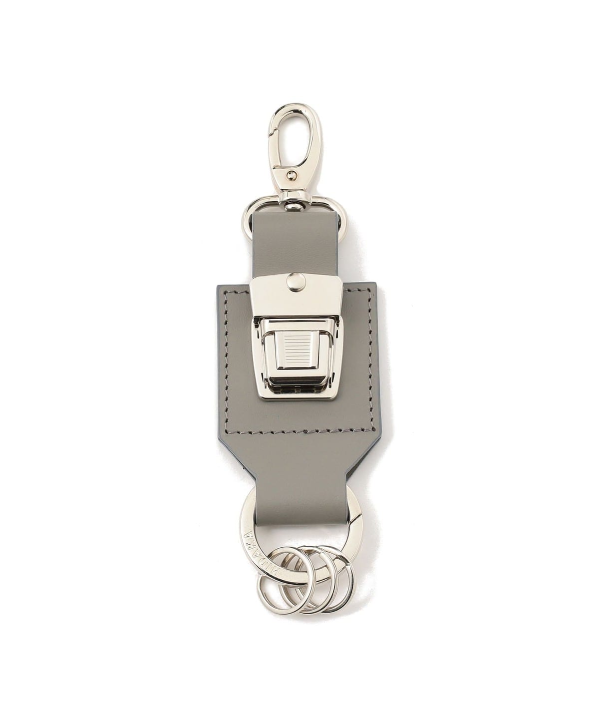 HIDAKA ヒダカ / SLIDE LOCK KEY RING 財布・小物 MEN GREY ONE SIZE HIDAKA ヒダカ / SLIDE LOCK KEY RING 財布・小物 MEN GREY ONE SIZE