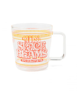 日清カップヌードル × BEAMS / 別注 Glass Mug