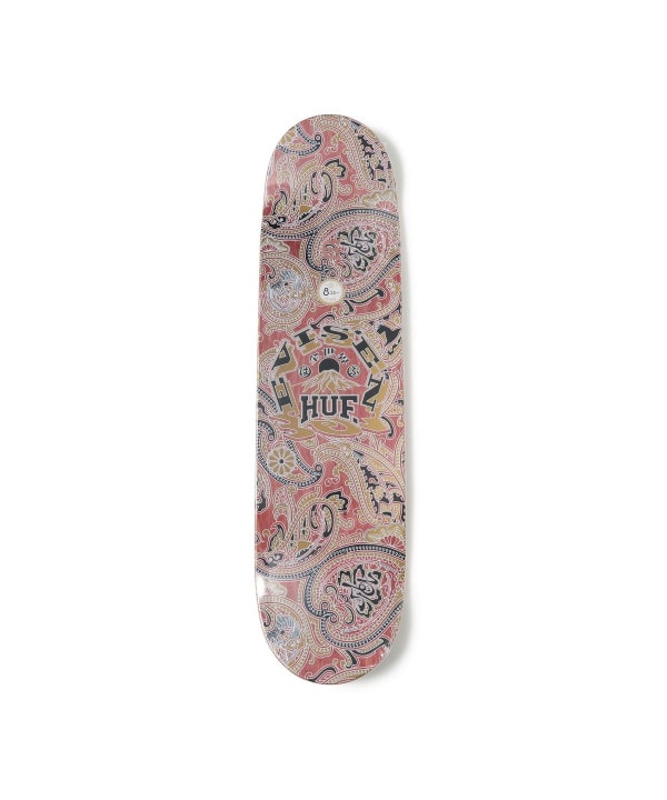 Evisen Skateboards × HUF / PAISLEY DECK