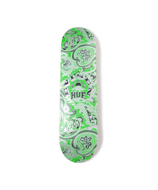 Evisen Skateboards × HUF / PAISLEY DECK