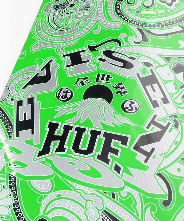 Evisen Skateboards × HUF / PAISLEY DECK