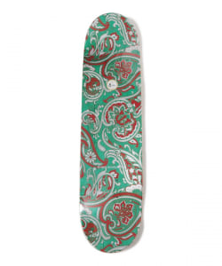 Evisen Skateboards / PAISLEY RED TURQUOISE