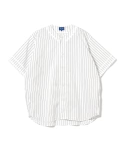 BEAMS / 男裝 短袖 棒球 襯衫