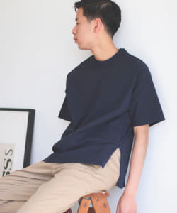 BEAMS / 男裝 短袖 編織口袋T恤