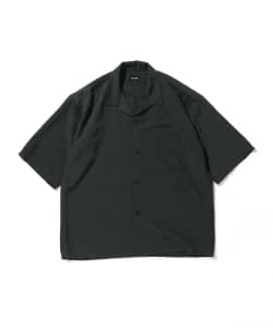 BEAMS / 男裝 Solid 寬版 開領 短袖襯衫