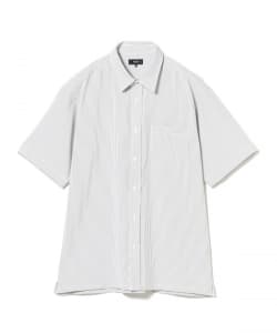 BEAMS / 男裝 泡泡紗 標準領 襯衫