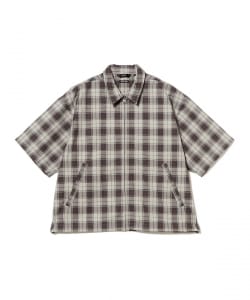 BEAMS / 男裝 格紋 拉鍊 襯衫