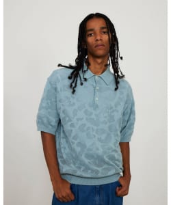 BEAMS / 男裝 12G 網眼 POLO衫