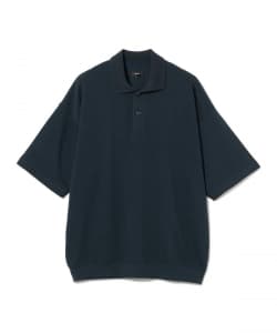 BEAMS / 男裝 直條紋 網眼 POLO衫