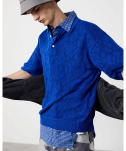 BEAMS / 男裝 12G 網眼 POLO衫