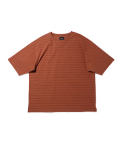 BEAMS / 男裝 條紋 寬版 短袖T恤