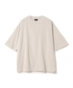 BEAMS / 男裝 寬版 絲光 T恤