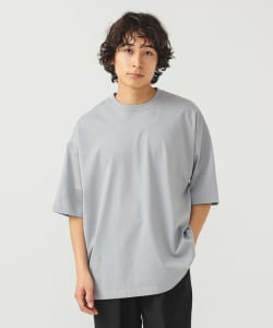 BEAMS / 男裝 寬版 絲光 T恤