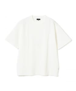 BEAMS / 男裝 直條紋 華夫格 T恤