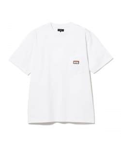 BEAMS / 男裝 重磅 LOGO 貼標 T恤