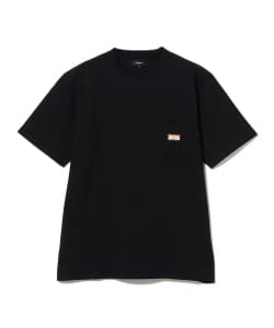 BEAMS / 男裝 重磅 LOGO 貼標 T恤