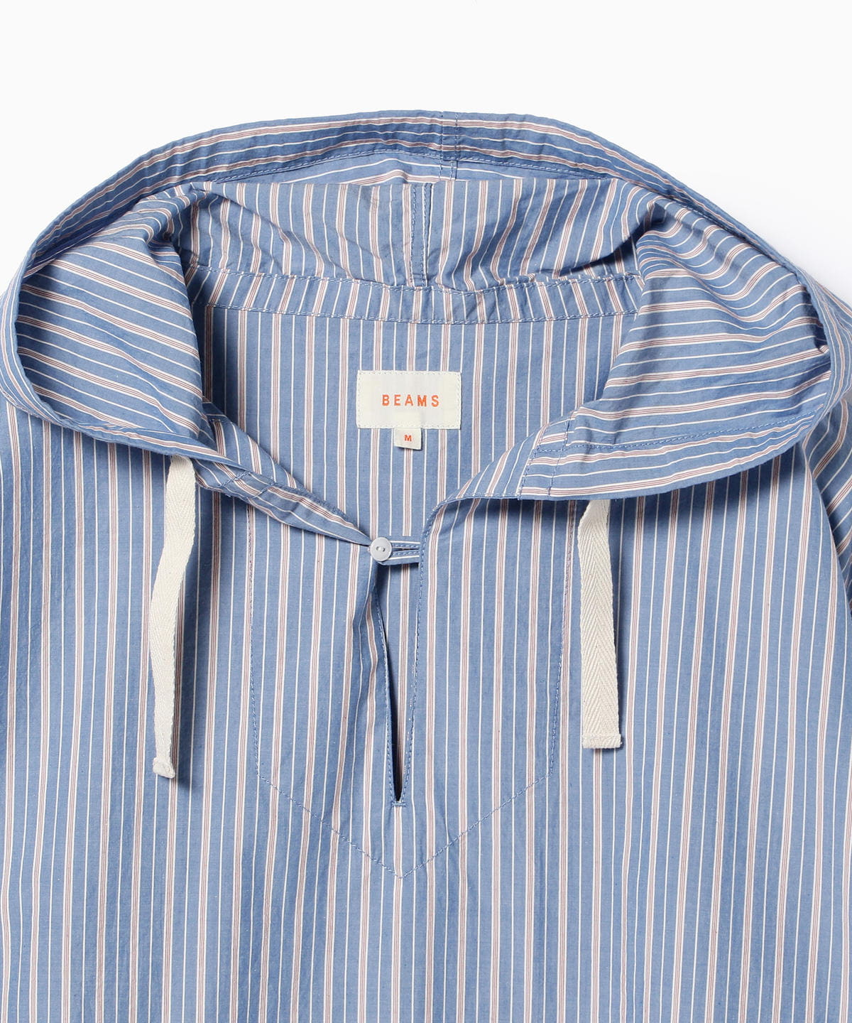 beams /连帽条纹衬衫