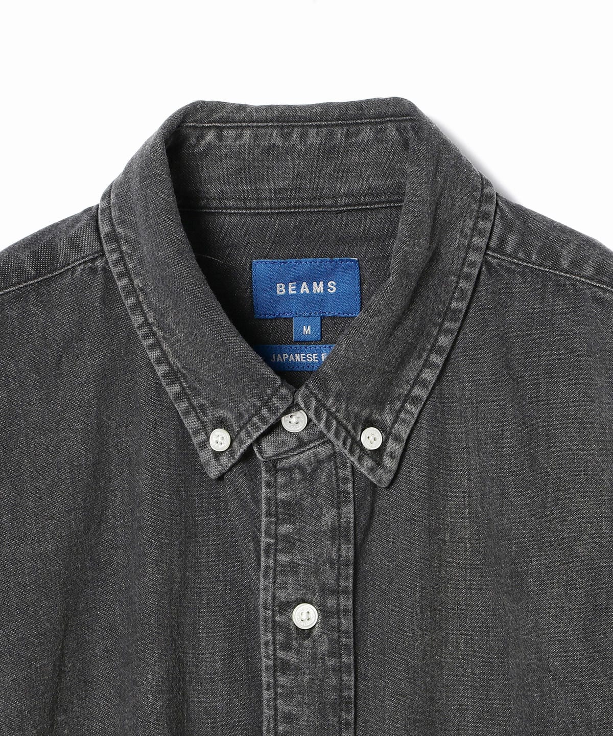 beams / 长袖宽大丹宁衬衫
