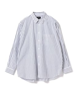 BEAMS / 長袖條紋襯衫
