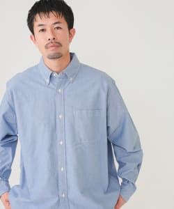 【TIME SALE商品】BEAMS / 男裝 重磅牛津 扣領 襯衫