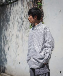 【TIME SALE商品】BEAMS / 男裝 重磅牛津 扣領 襯衫