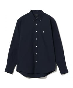 BEAMS / 男裝 彈性 牛津 扣領 襯衫