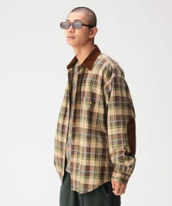 BEAMS / 男裝 工作 格紋 襯衫