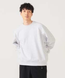 BEAMS / 男裝 側口袋 圓領 衛衣