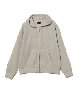 BEAMS / 男裝 網眼 拉鍊 連帽衛衣