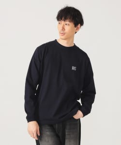【預購】BEAMS / 男裝 BMS LOGO 長袖 T恤