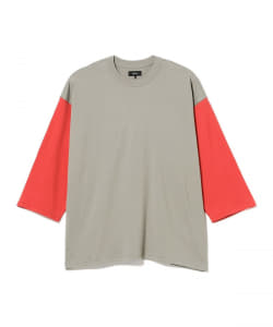 BEAMS / 男裝 棒球 九分袖 T恤